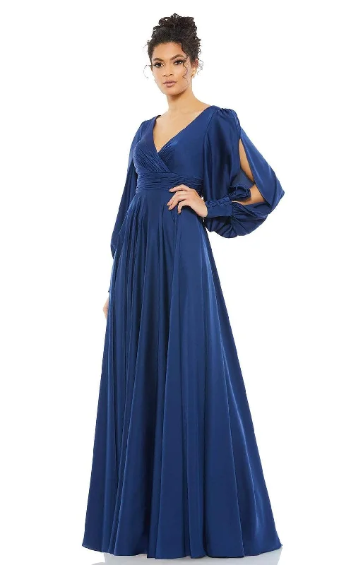 Casual Women’s Clothing Ieena Duggal - 67847 Bishop Sleeve Mother of the Groom Gown