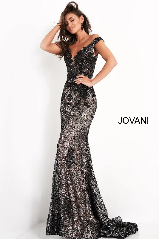 Step Ahead, Lead The Trend Jovani 06437 Long Prom Dress