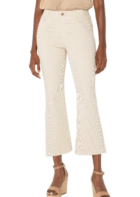 Best Online Women's Boutiques Liverpool - The Gia Gilder Crop Flare Pant with Back Pleat