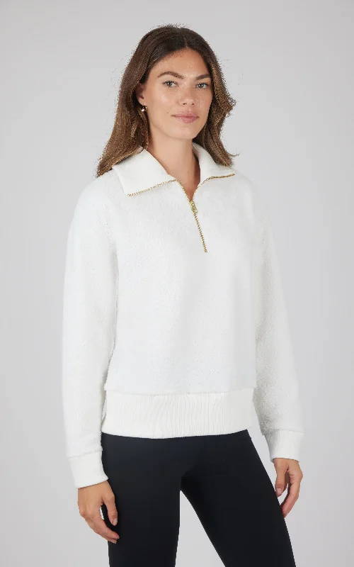 Limited Time Offer Sherpa Half Zip Pullover