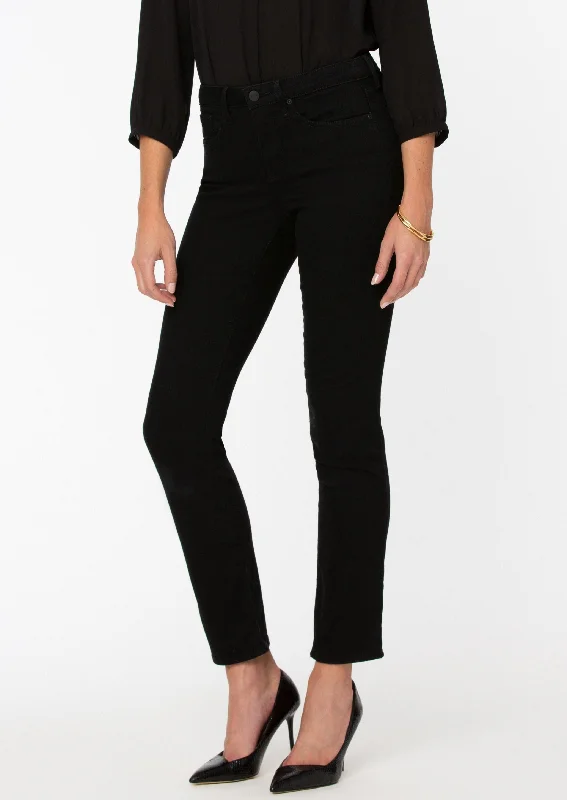 Women's Online Clothing Boutique NYDJ - Sheri Slim Jeans - Black