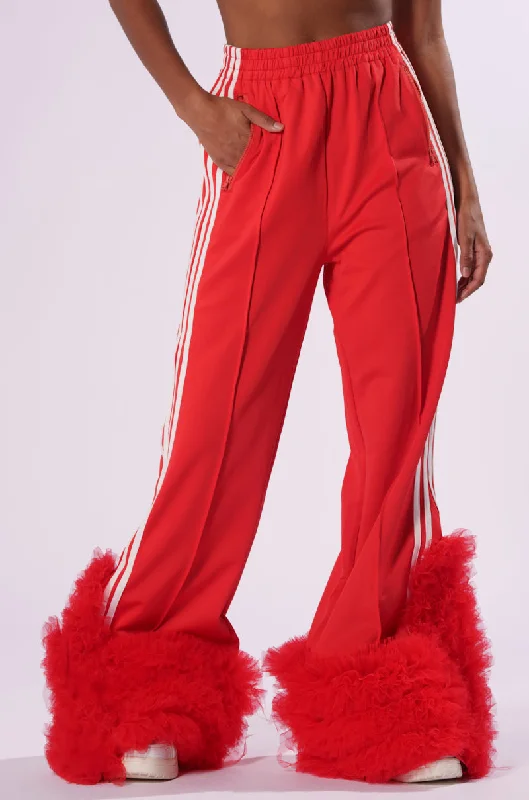 Women Online Clothing Boutiques MODERN JAM TRACK PANT WITH TULLE