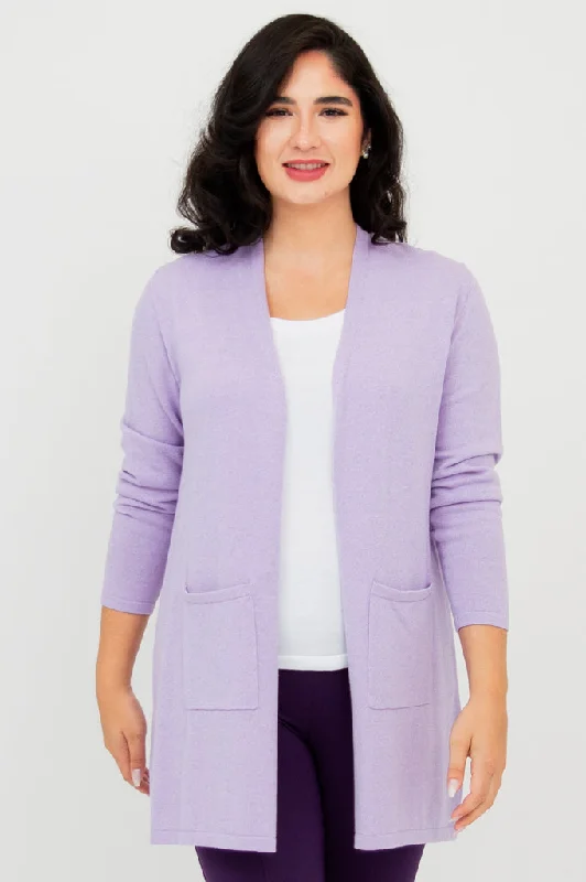 Flash Sale Clothing Justine Sweater, Lavender, Cotton