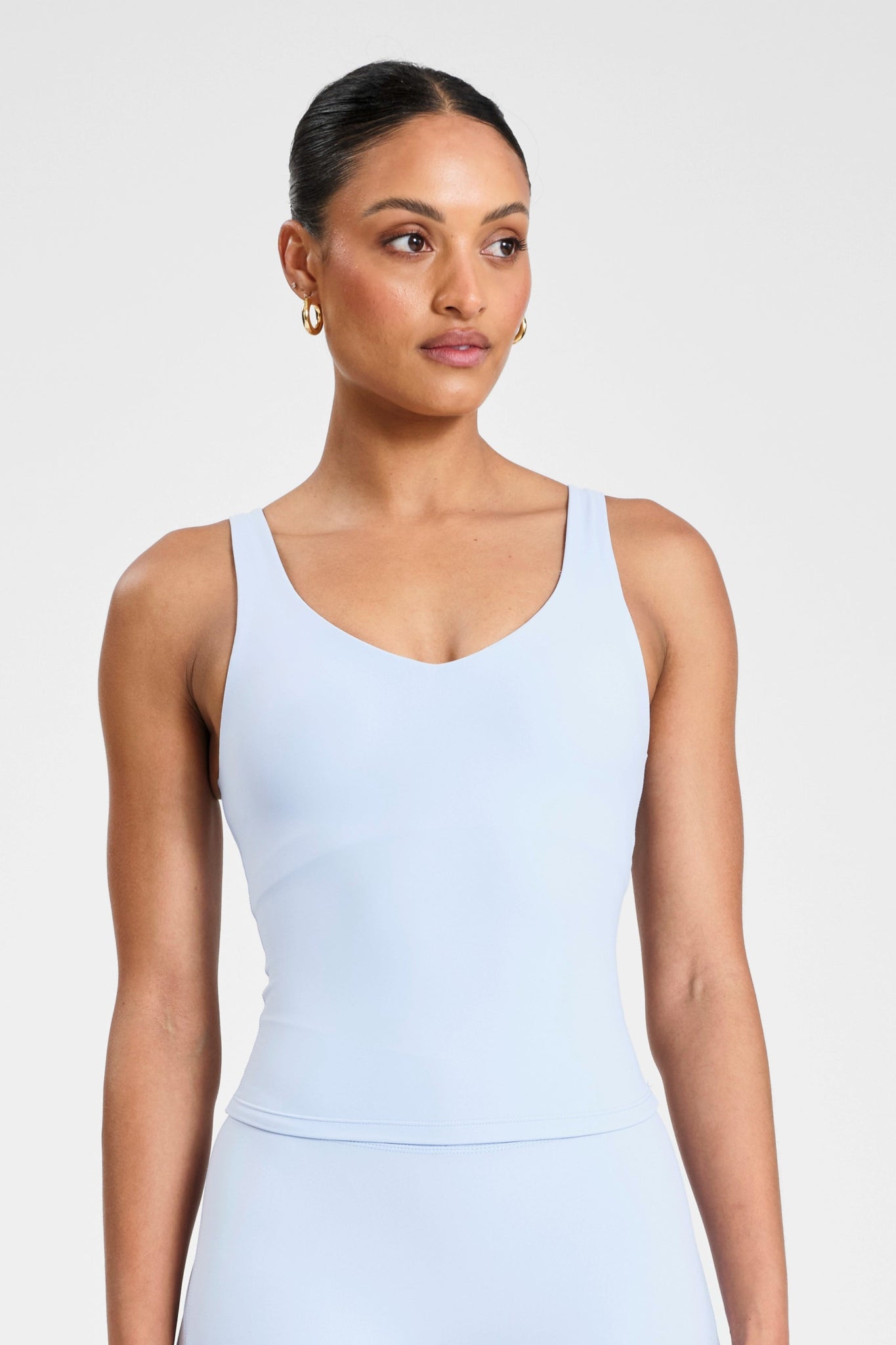 Step Ahead, Lead The Trend CLOUDCORE V-Neck Tank