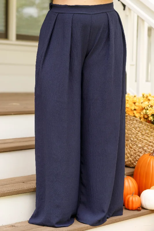 Style Your Wardrobe The Classic Confidence Pants, Navy