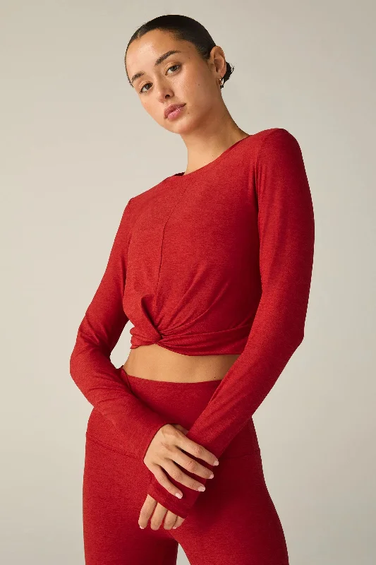 Gift Ideas Centrestage Pullover - Ruby Red