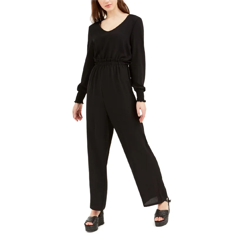 Fashion Frontiers Ultra Flirt Womens Textured Jumpsuit